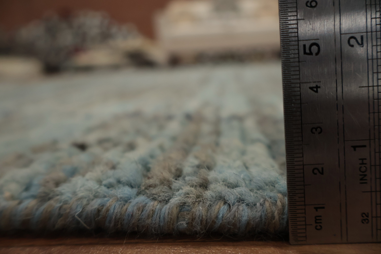 All-Over Trellis Striped Moroccan Area Rug 8x11
