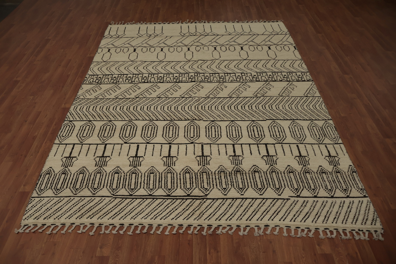 Handmade Wool Moroccan Oriental Area Rug 8x11