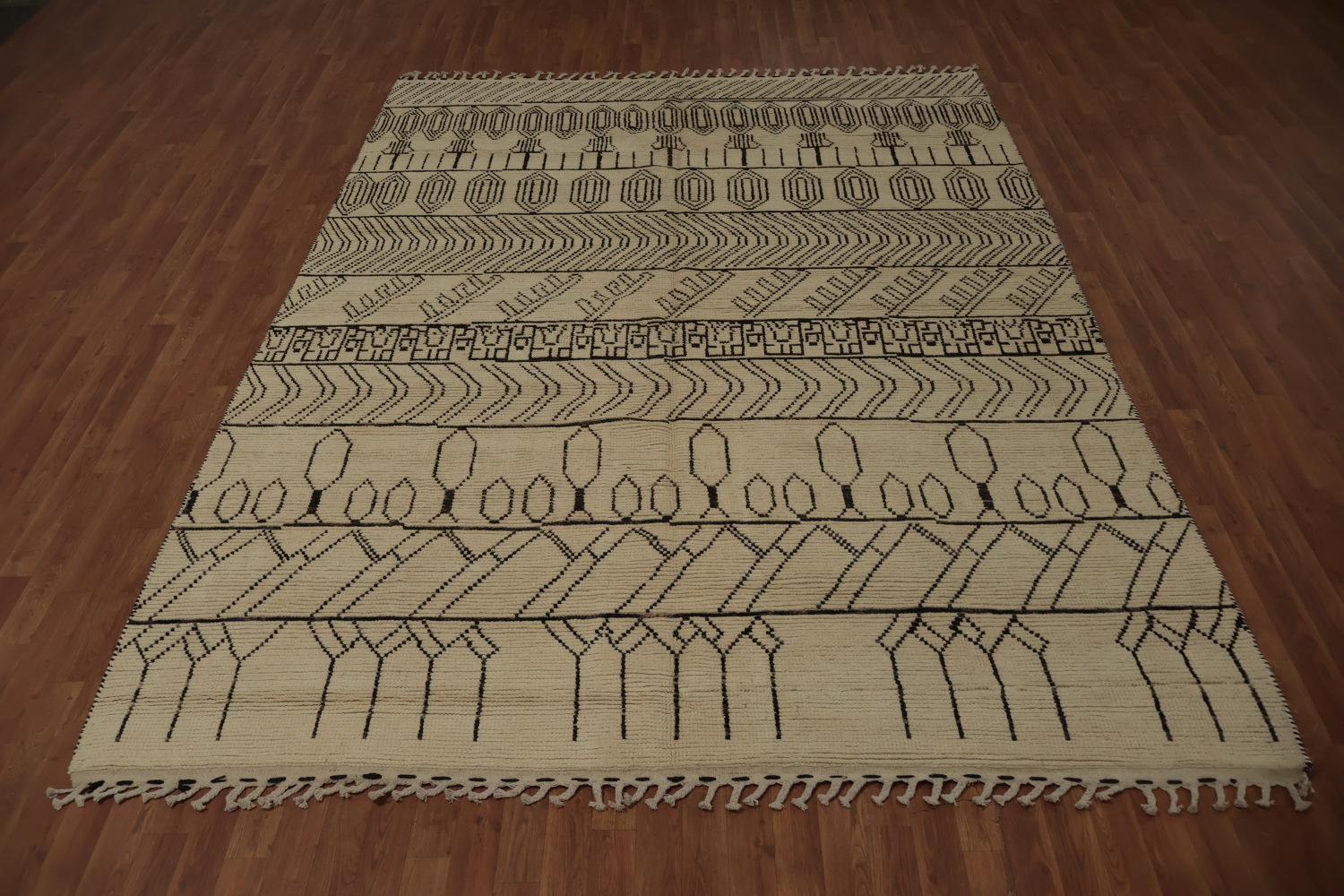 Handmade Wool Moroccan Oriental Area Rug 8x11
