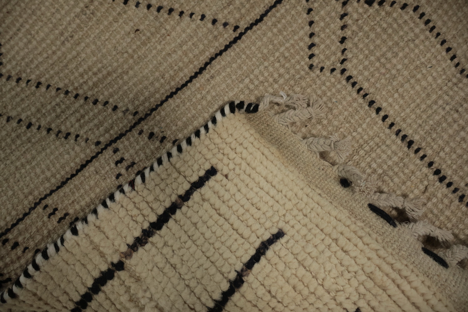 Handmade Wool Moroccan Oriental Area Rug 8x11