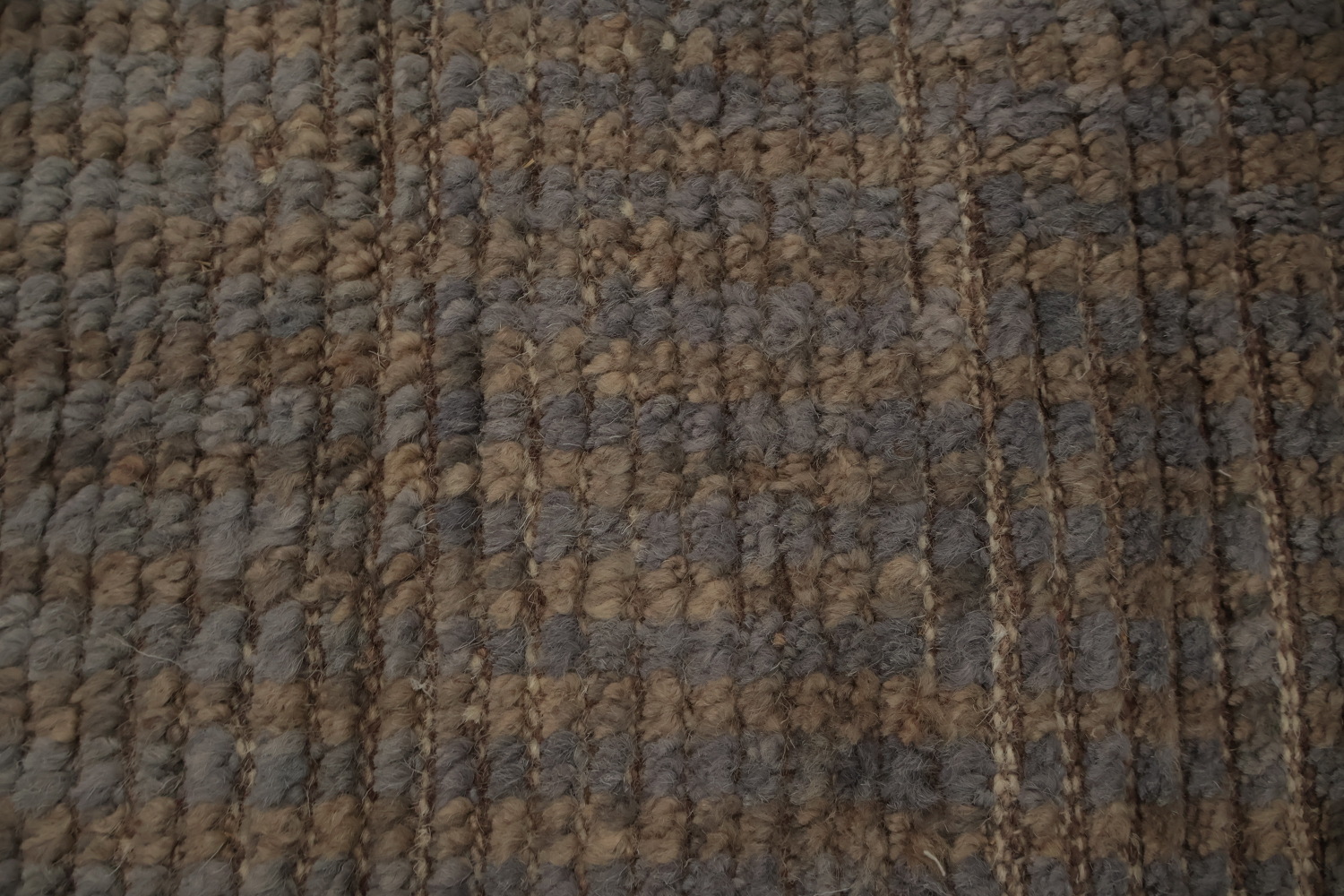 All-Over Striped Moroccan Modern Area Rug 7x11
