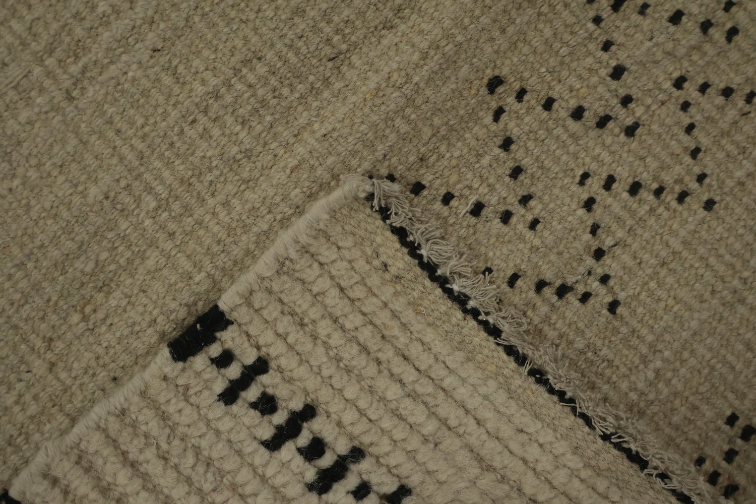 Modern Moroccan Area Rug 8x10 with Geometric Design