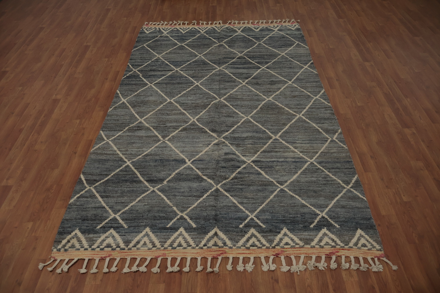 All-Over Trellis Moroccan Living Room Area Rug 6x10
