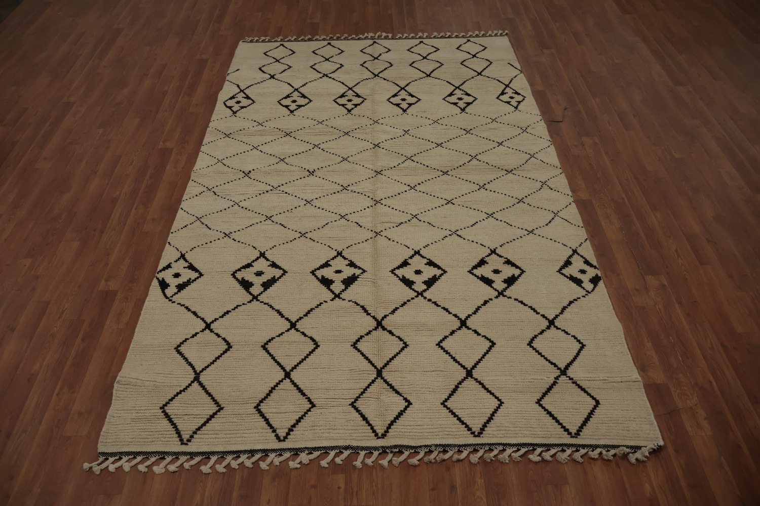 All-Over Trellis Moroccan Oriental Area Rug 6x10