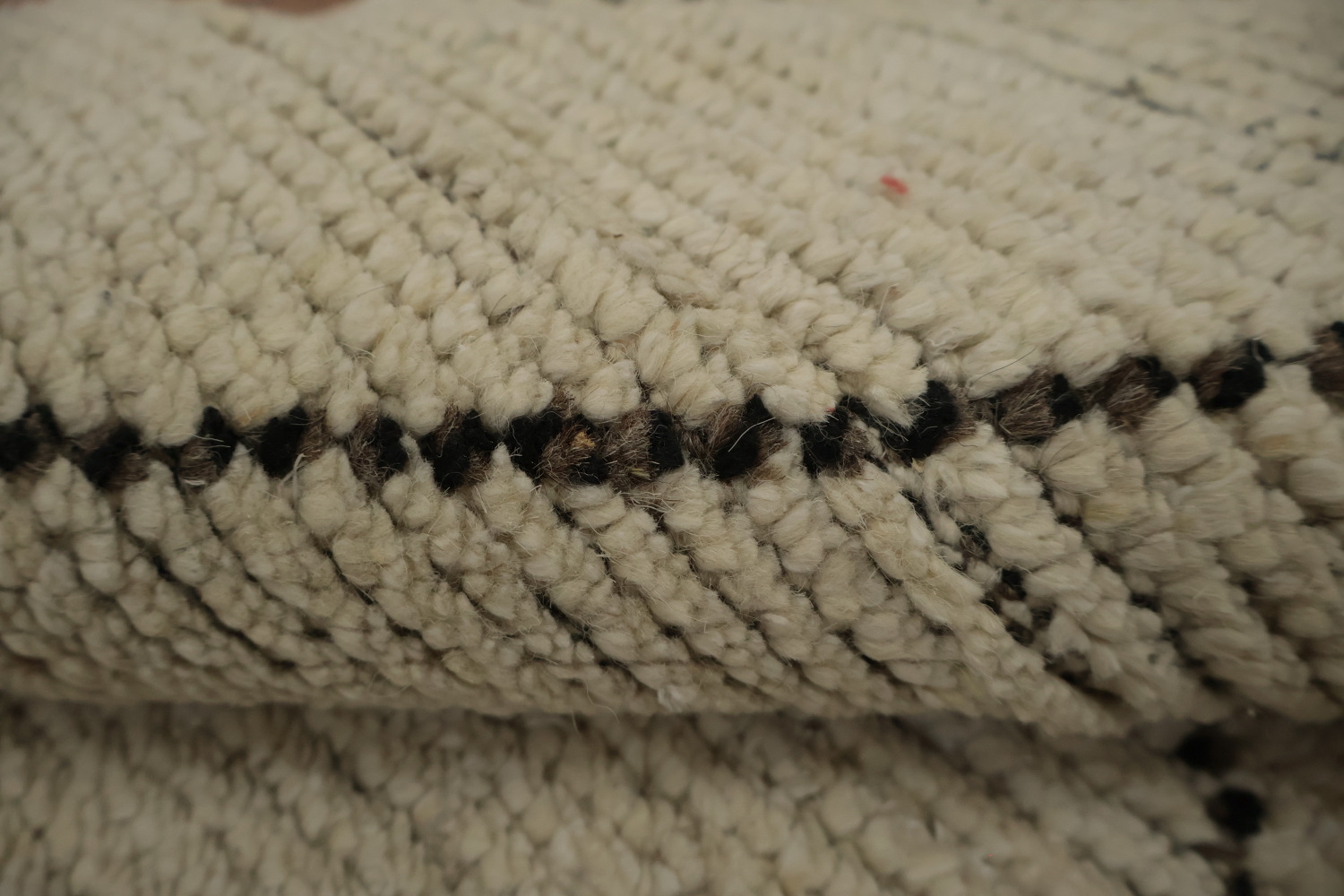 Trellis Wool Handmade Moroccan Living Room Area Rug 5x9