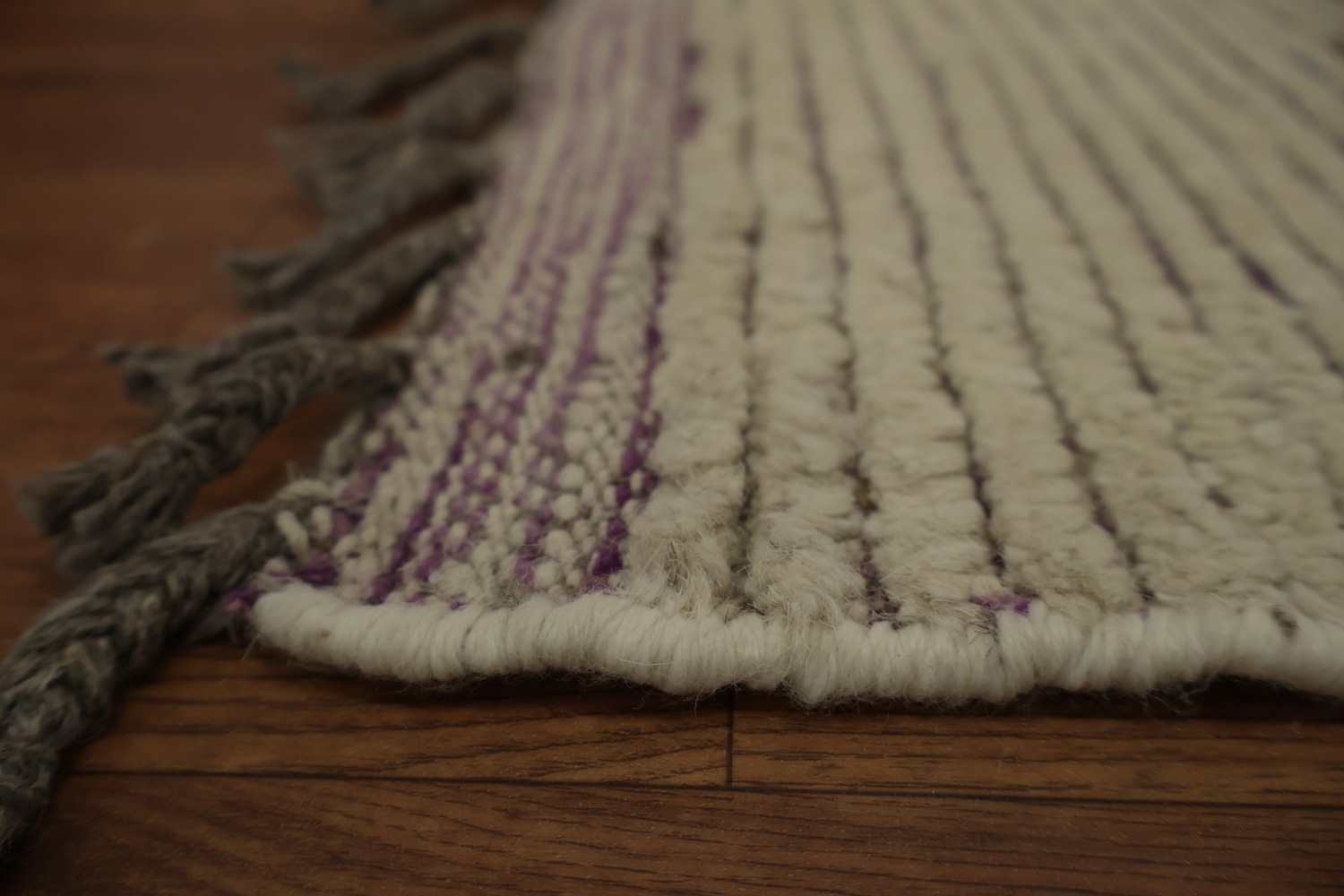Handmade Wool Geometric Moroccan Area Rug 6x10