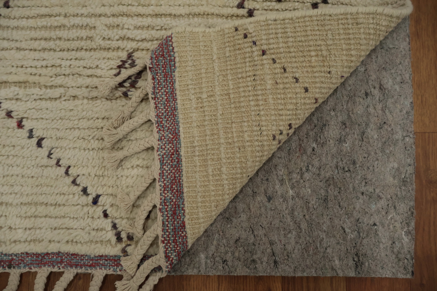 All-Over Trellis Wool Moroccan Large Oriental Rug 10x15