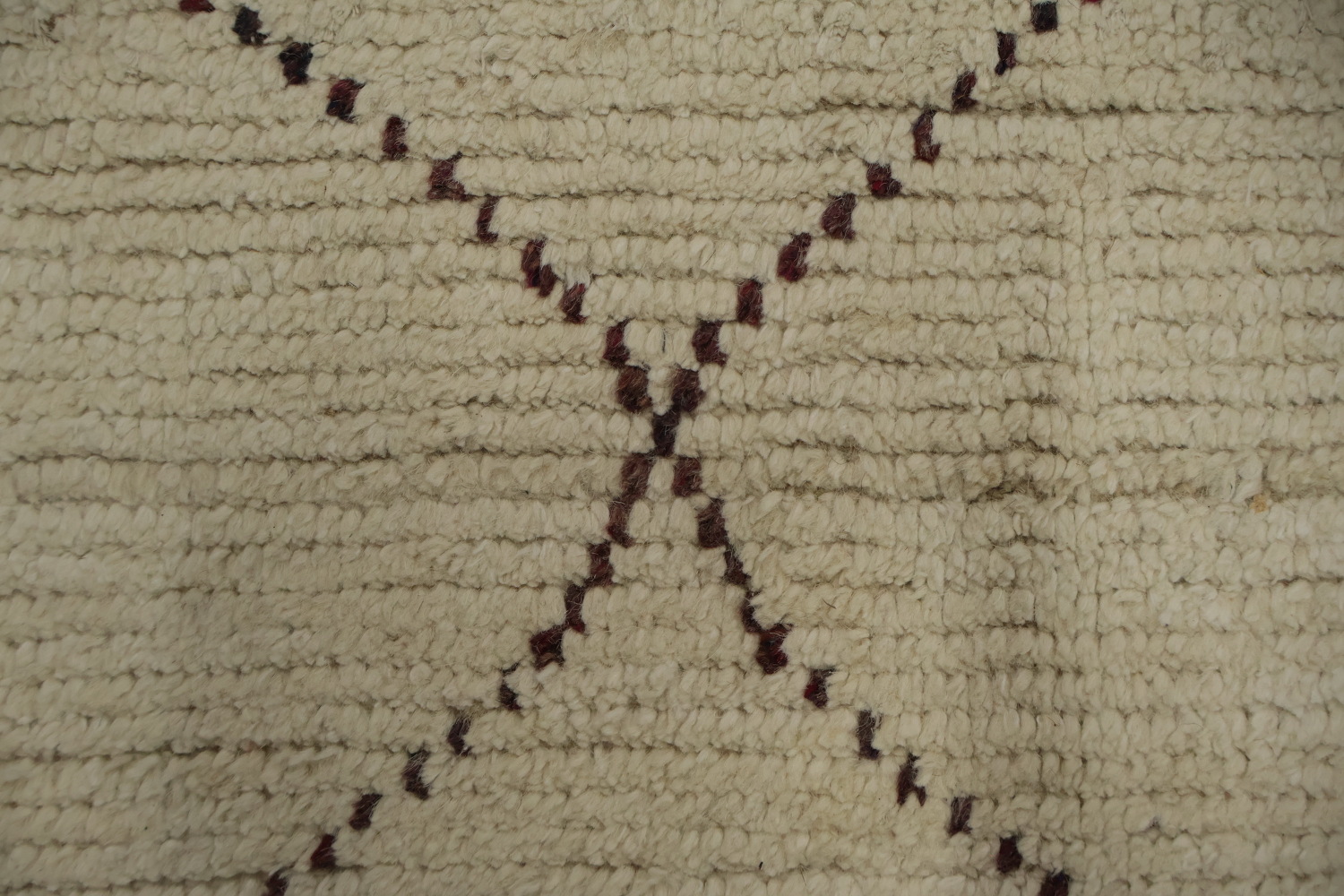 All-Over Trellis Wool Moroccan Large Oriental Rug 10x15