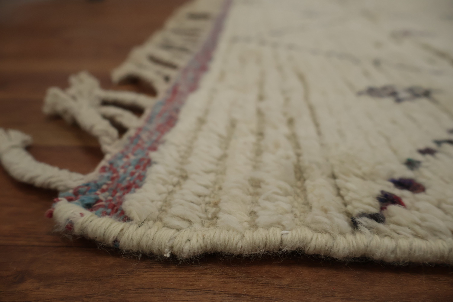 All-Over Trellis Wool Moroccan Large Oriental Rug 10x15