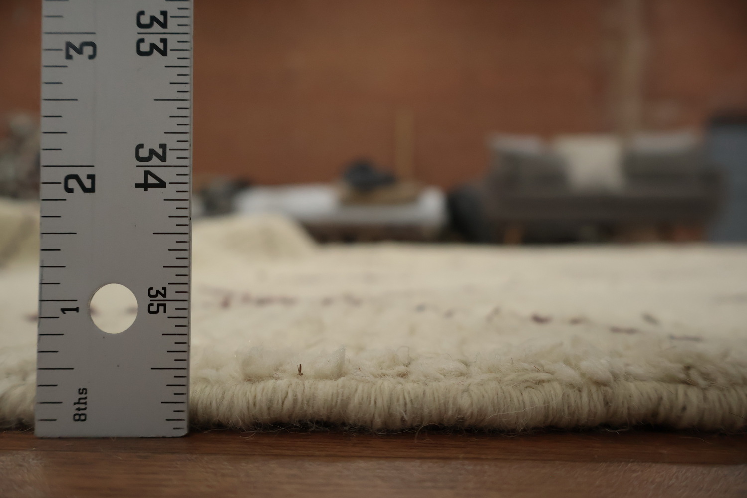All-Over Trellis Wool Moroccan Large Oriental Rug 10x15