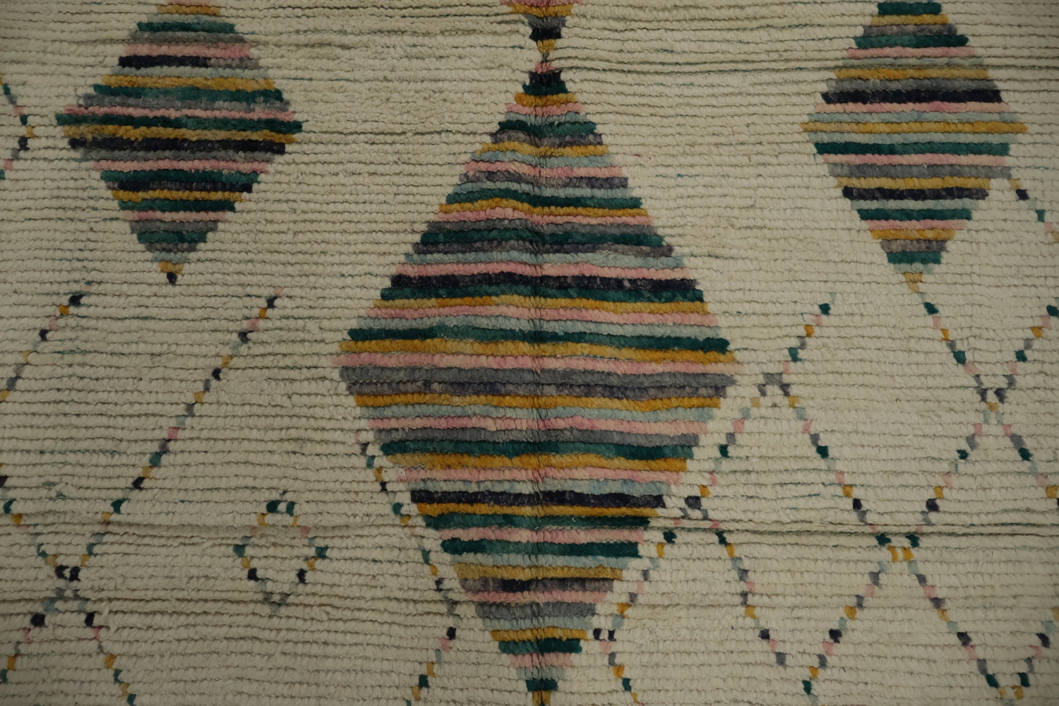All-Over Trellis Moroccan Oriental Area Rug 6x9