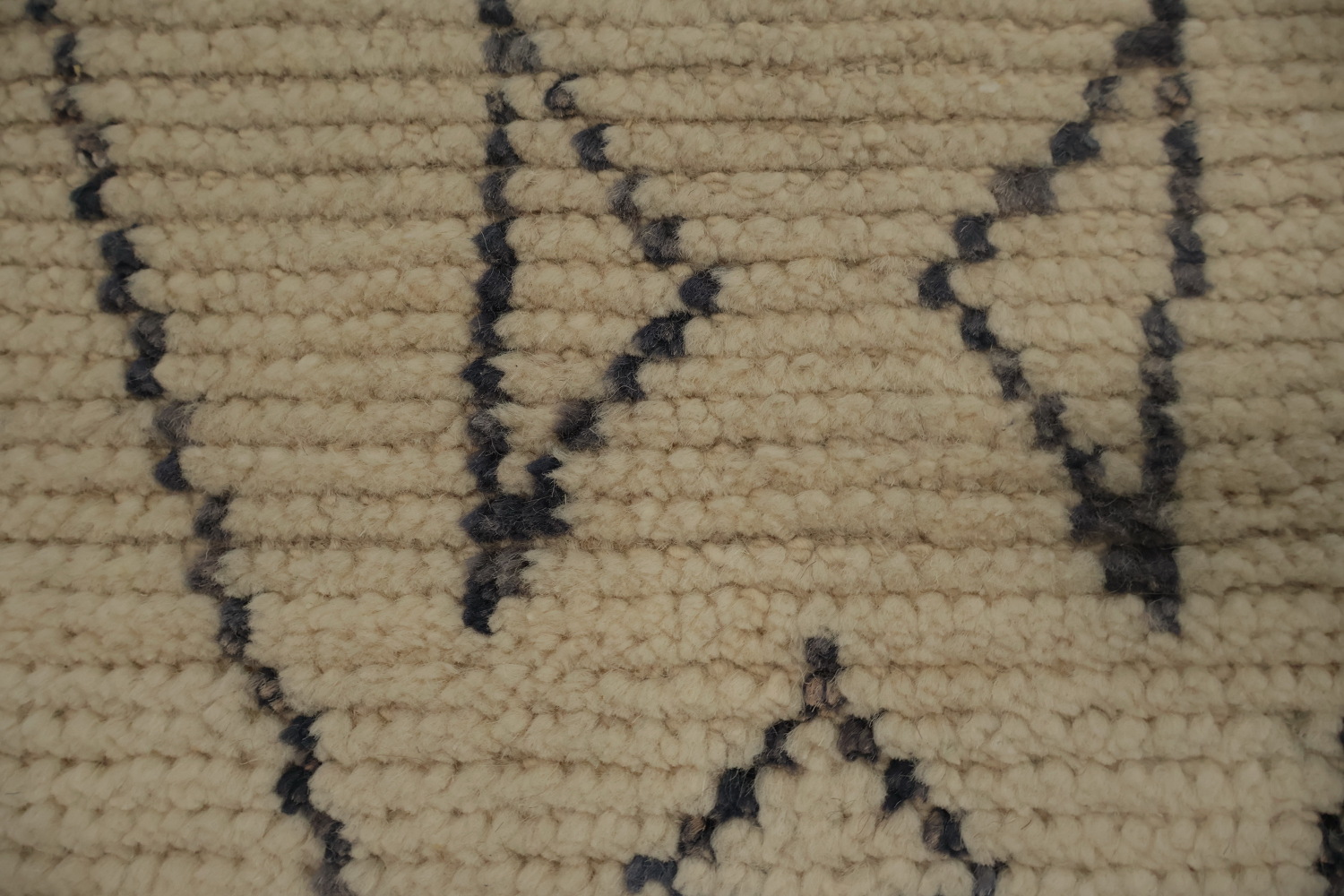 Artisan Moroccan Area Rug 7x11 with Tribal Patterns and Textures