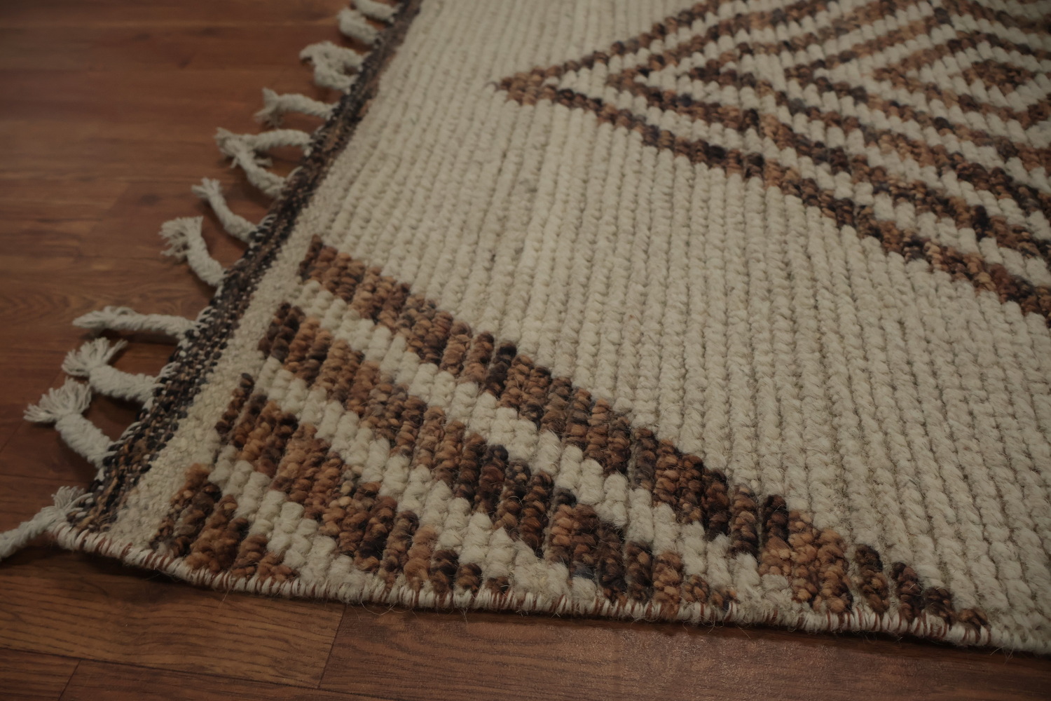 Striking Symmetry Moroccan Area Rug 8x11 for Stylish Interiors