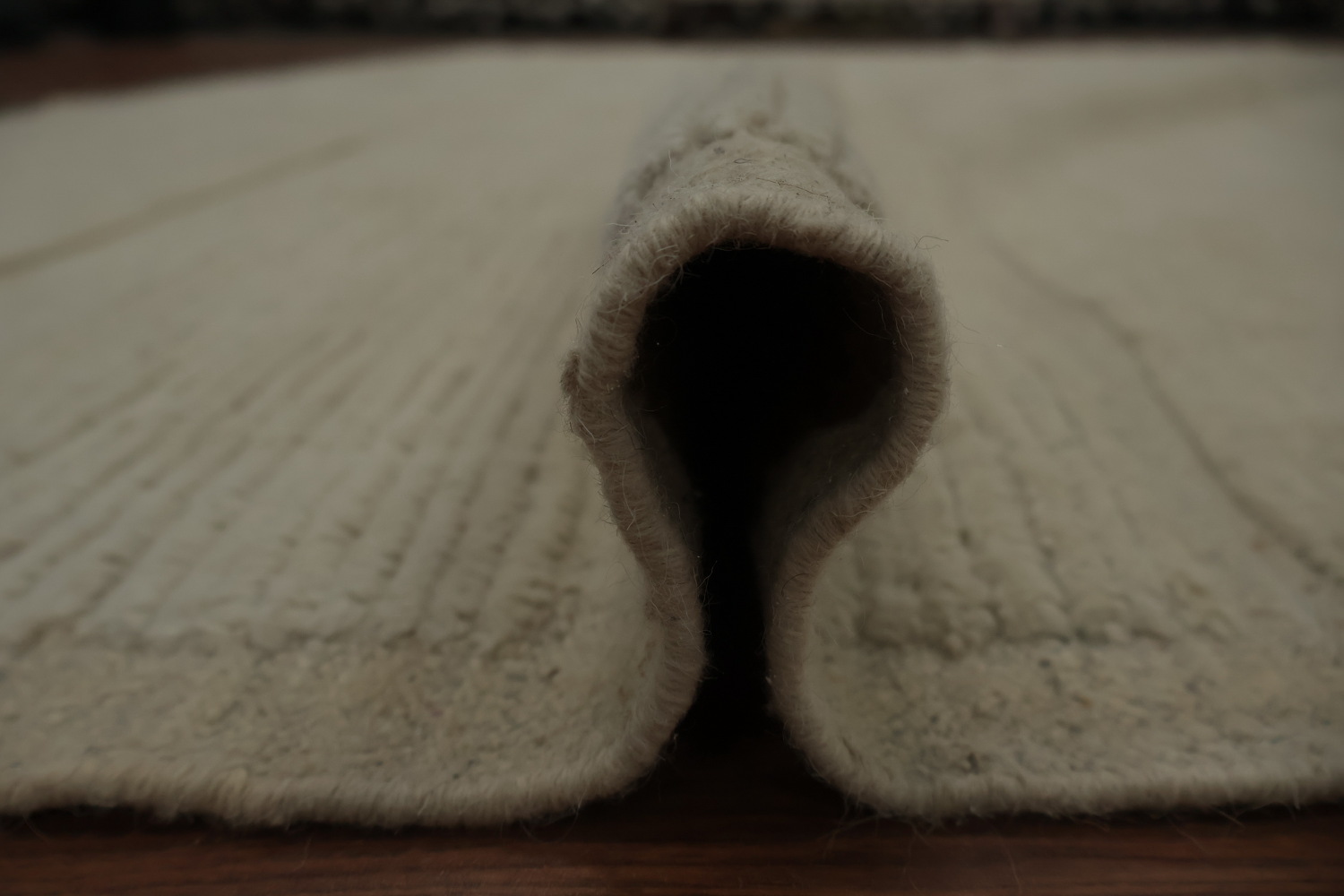 Handmade Ivory Moroccan Oriental Large Rug 12x16