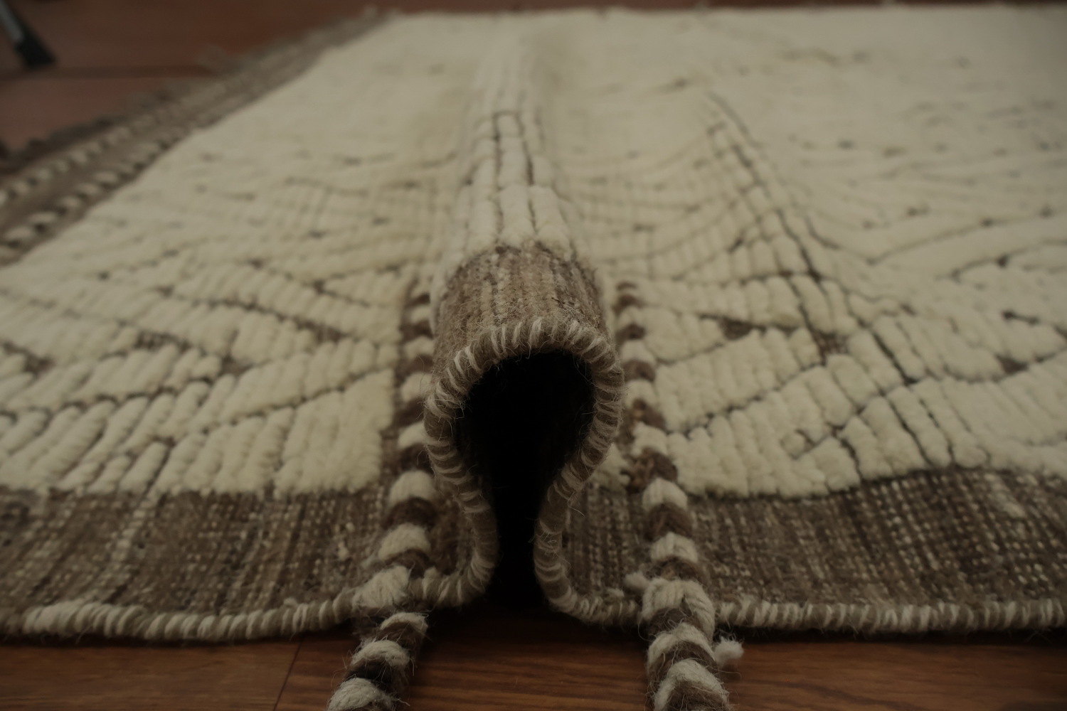 All-Over Chevron Moroccan Oriental Area Rug 9x13