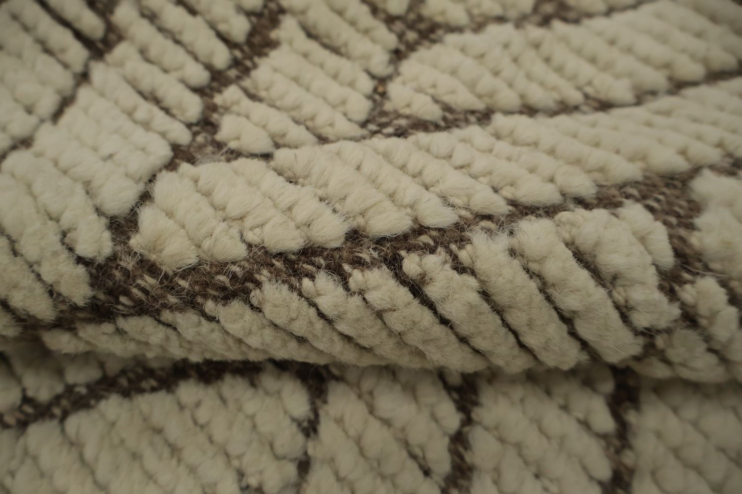 All-Over Chevron Moroccan Oriental Area Rug 9x13