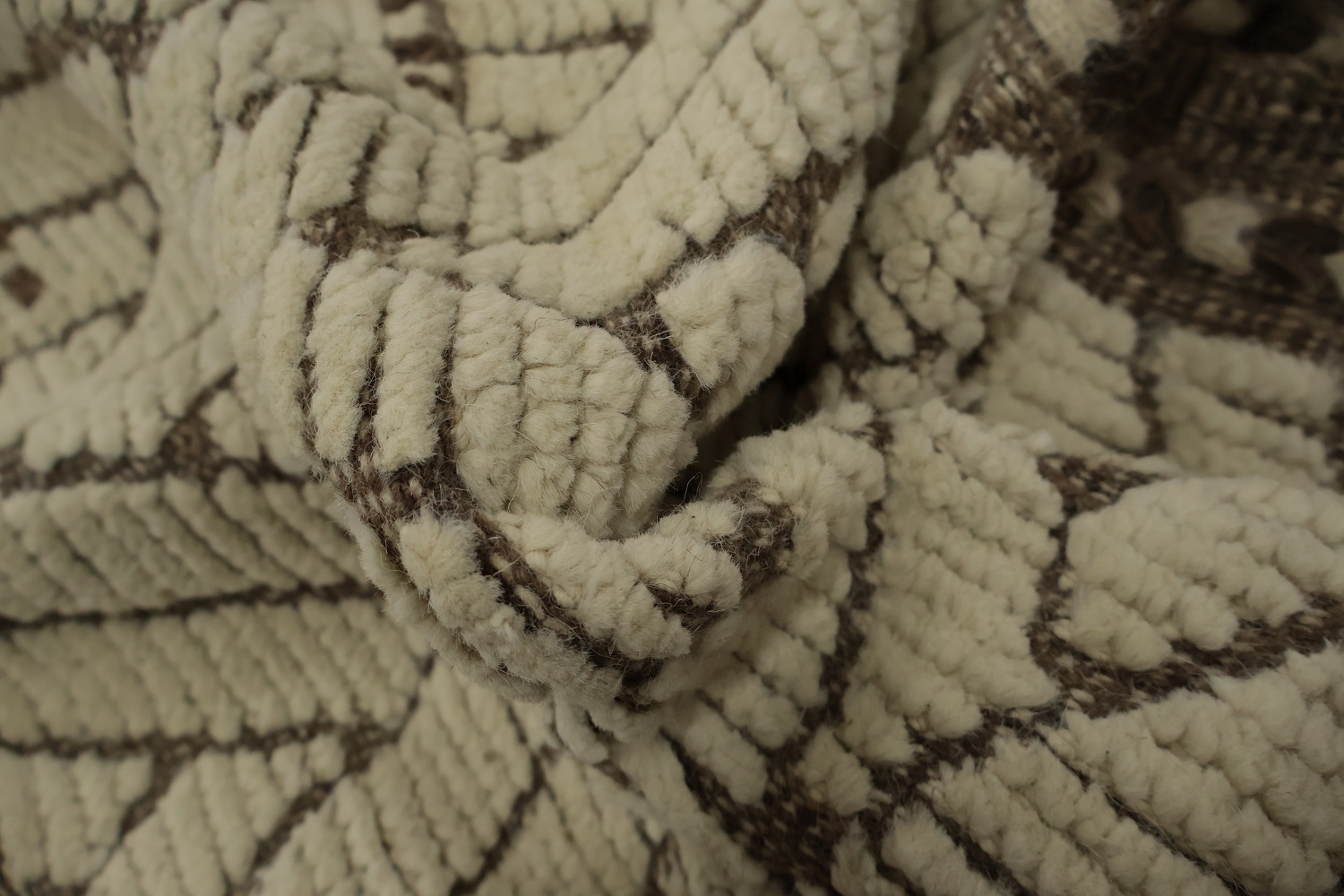 All-Over Chevron Moroccan Oriental Area Rug 9x13