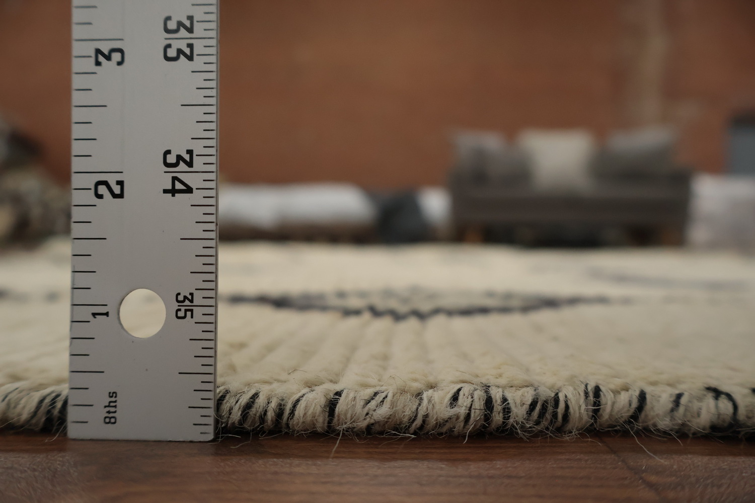 Add Texture with a Chic Tribal Design Moroccan Area Rug 8x12