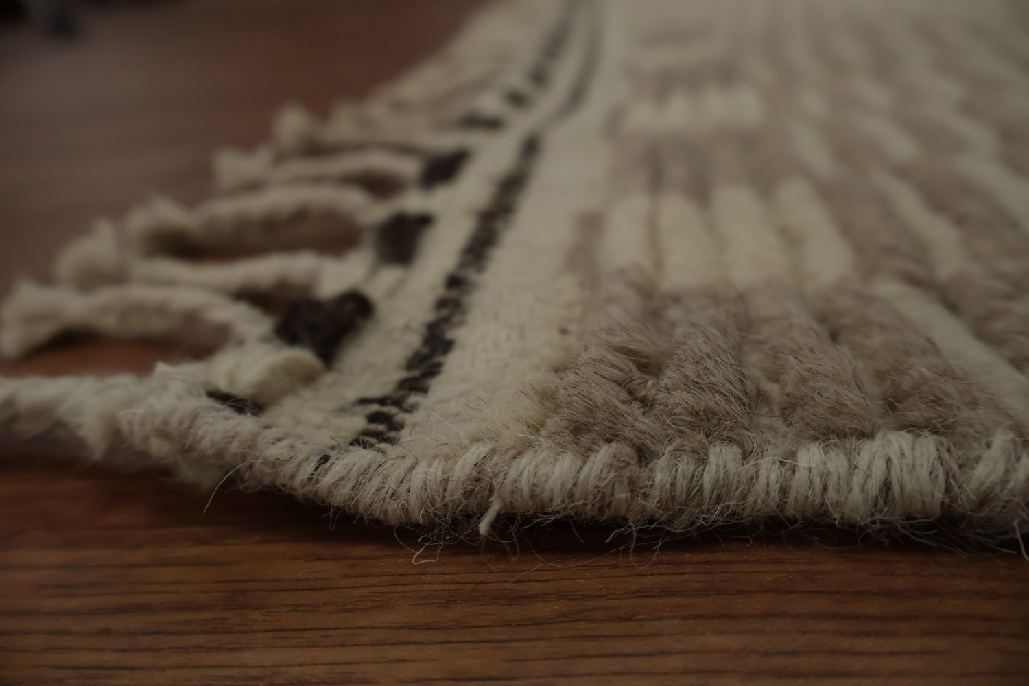 Handmade Wool Moroccan Living Room Area Rug 9x13