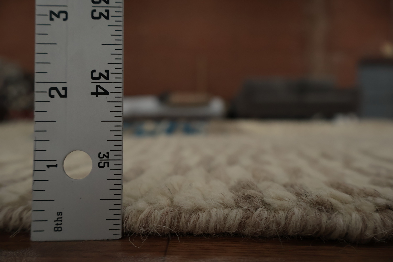 Handmade Wool Moroccan Living Room Area Rug 9x13