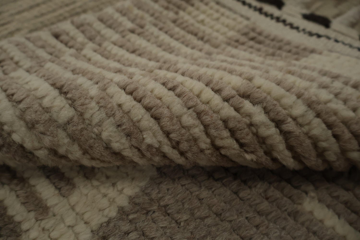 Handmade Wool Moroccan Living Room Area Rug 9x13
