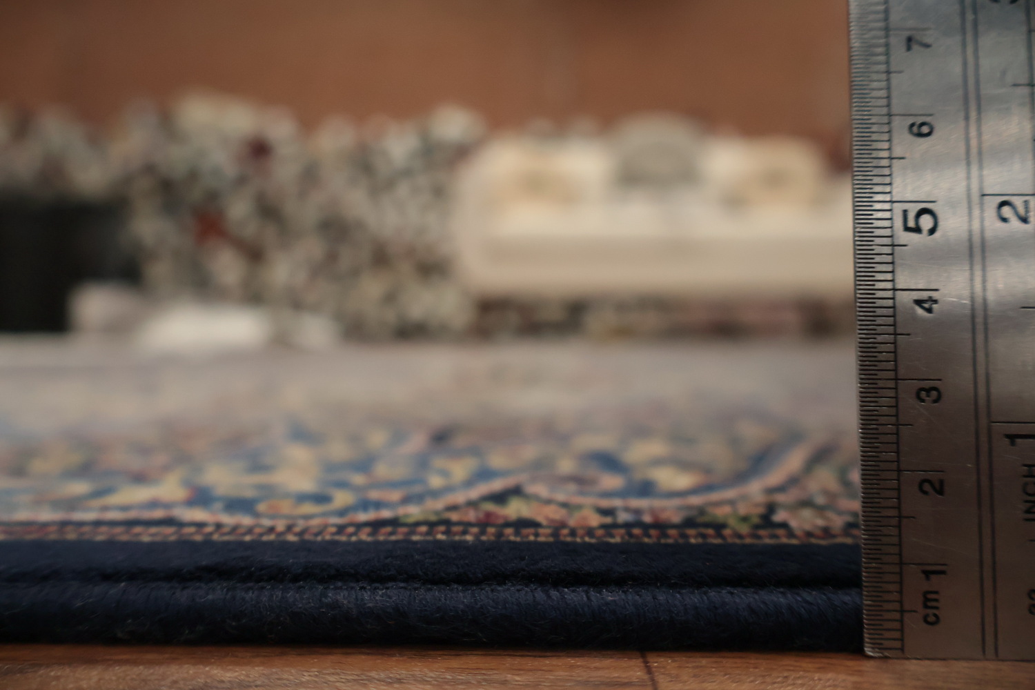 Finely Decorative Qum Area Rug 7x10 with Exquisite Detailing
