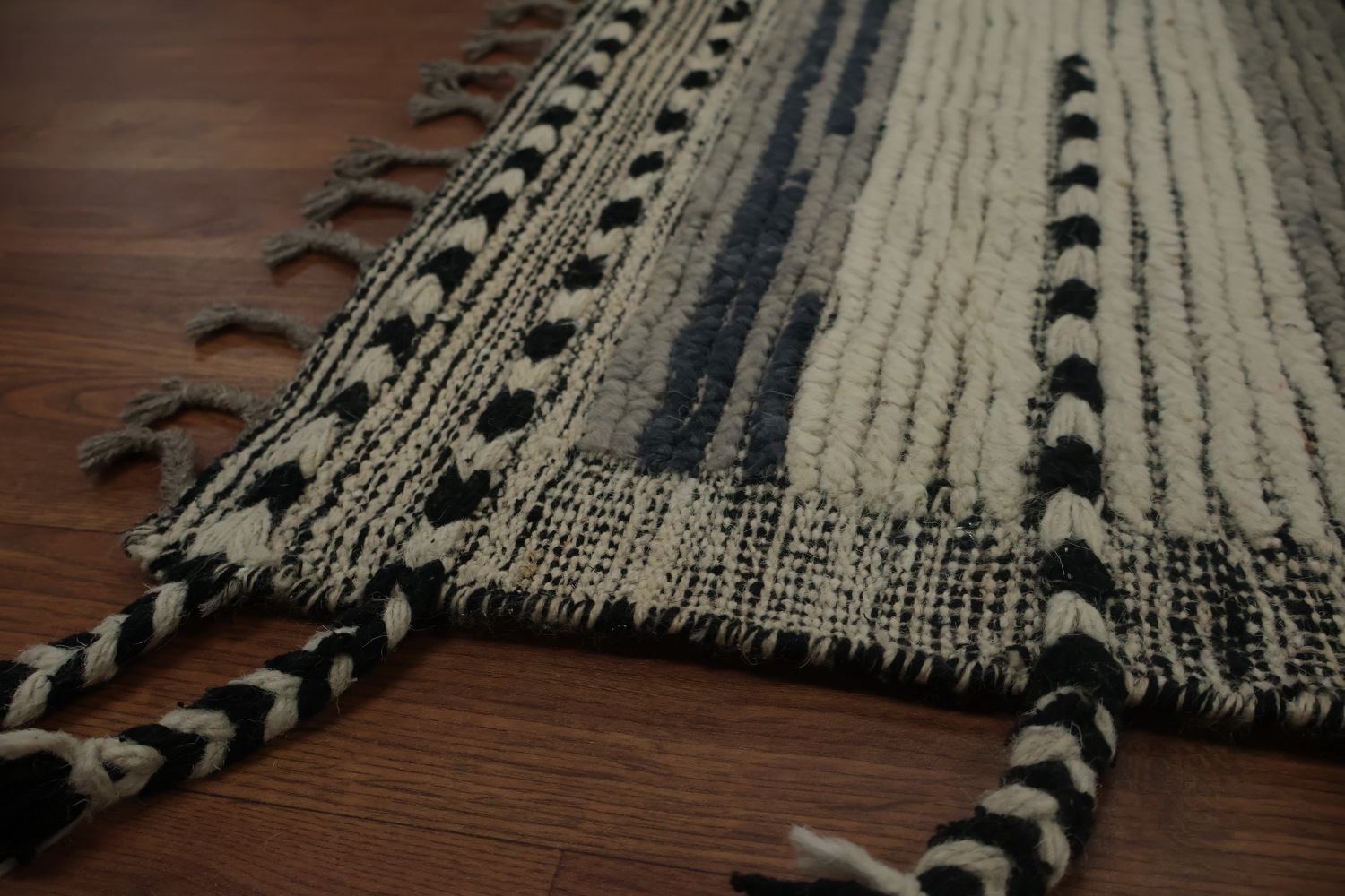 Abstract Moroccan Large Area Rug 9x13 for Minimalist Living Areas