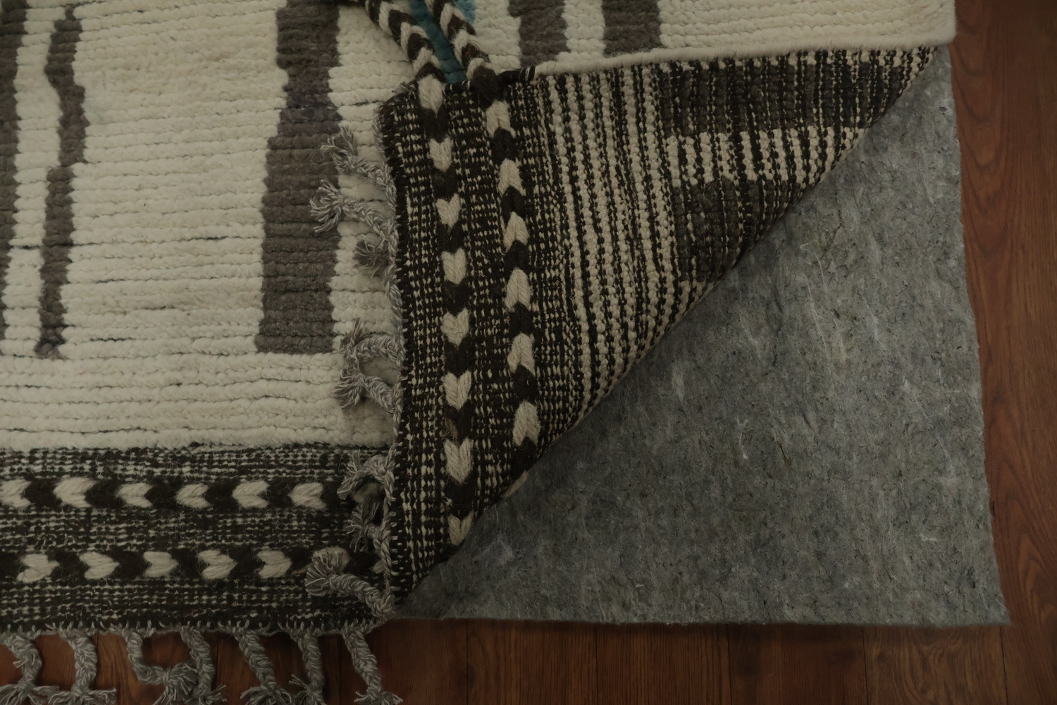 Handmade Wool Moroccan Oriental Large Rug 12x19