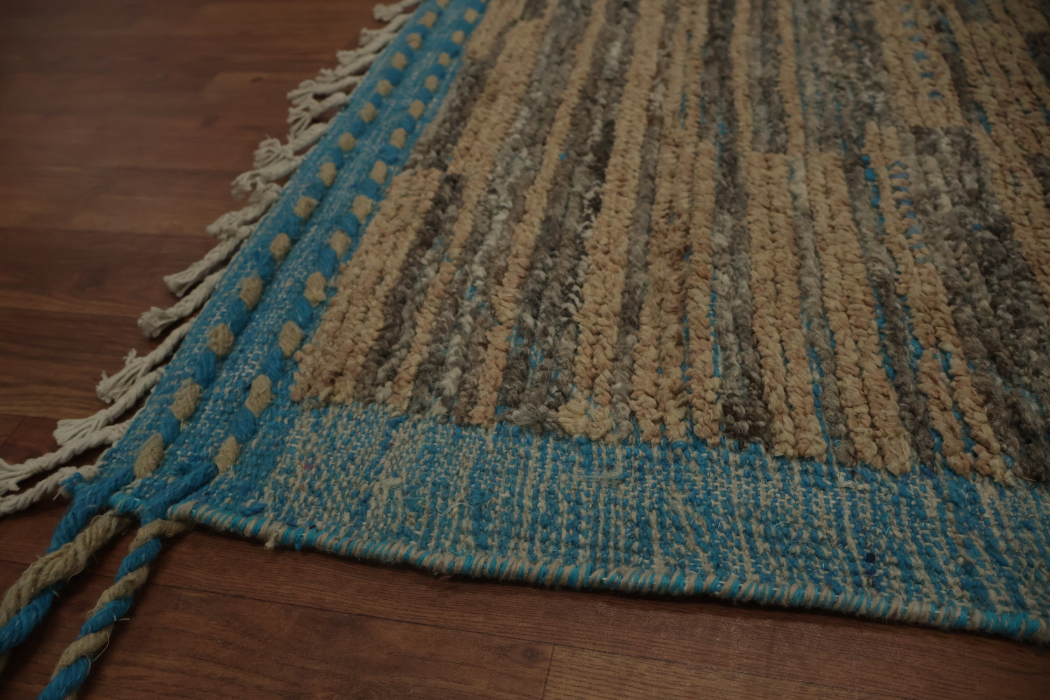 Handcrafted Moroccan Area Rug 9x13 Perfect for Living Room Elegance