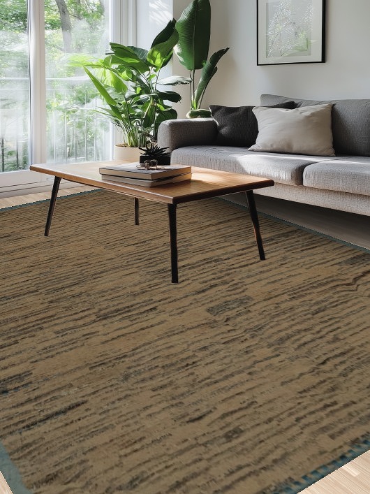 Handcrafted Moroccan Area Rug 9x13 Perfect for Living Room Elegance
