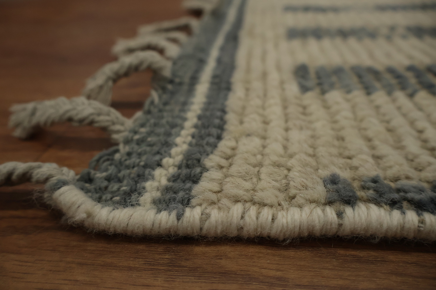 Handmade Wool Trellis Moroccan Area Rug 9x13