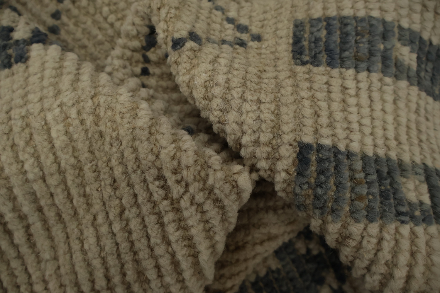 Handmade Wool Trellis Moroccan Area Rug 9x13