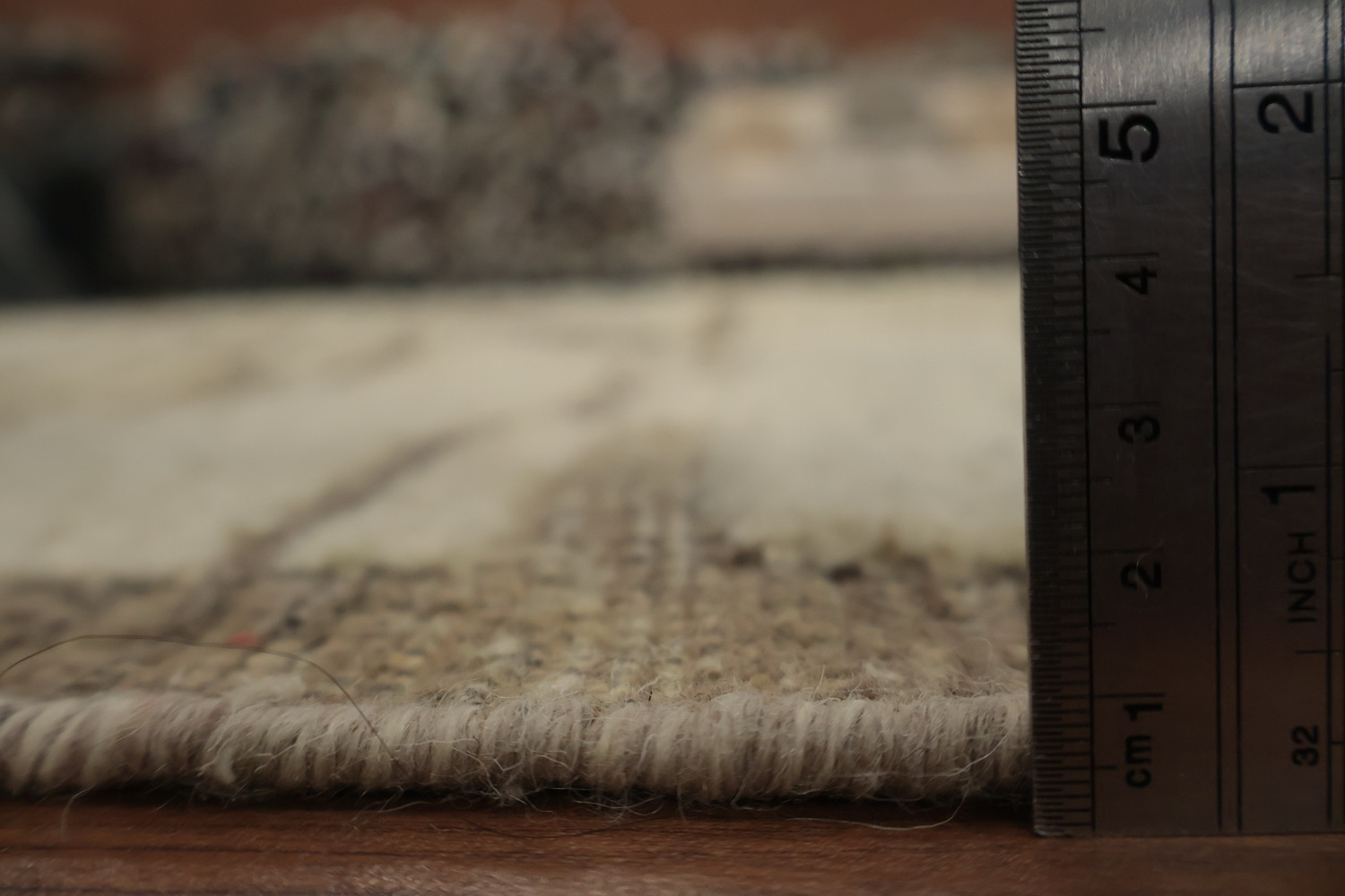 Handmade Wool Ivory Moroccan Large Rug 10x15