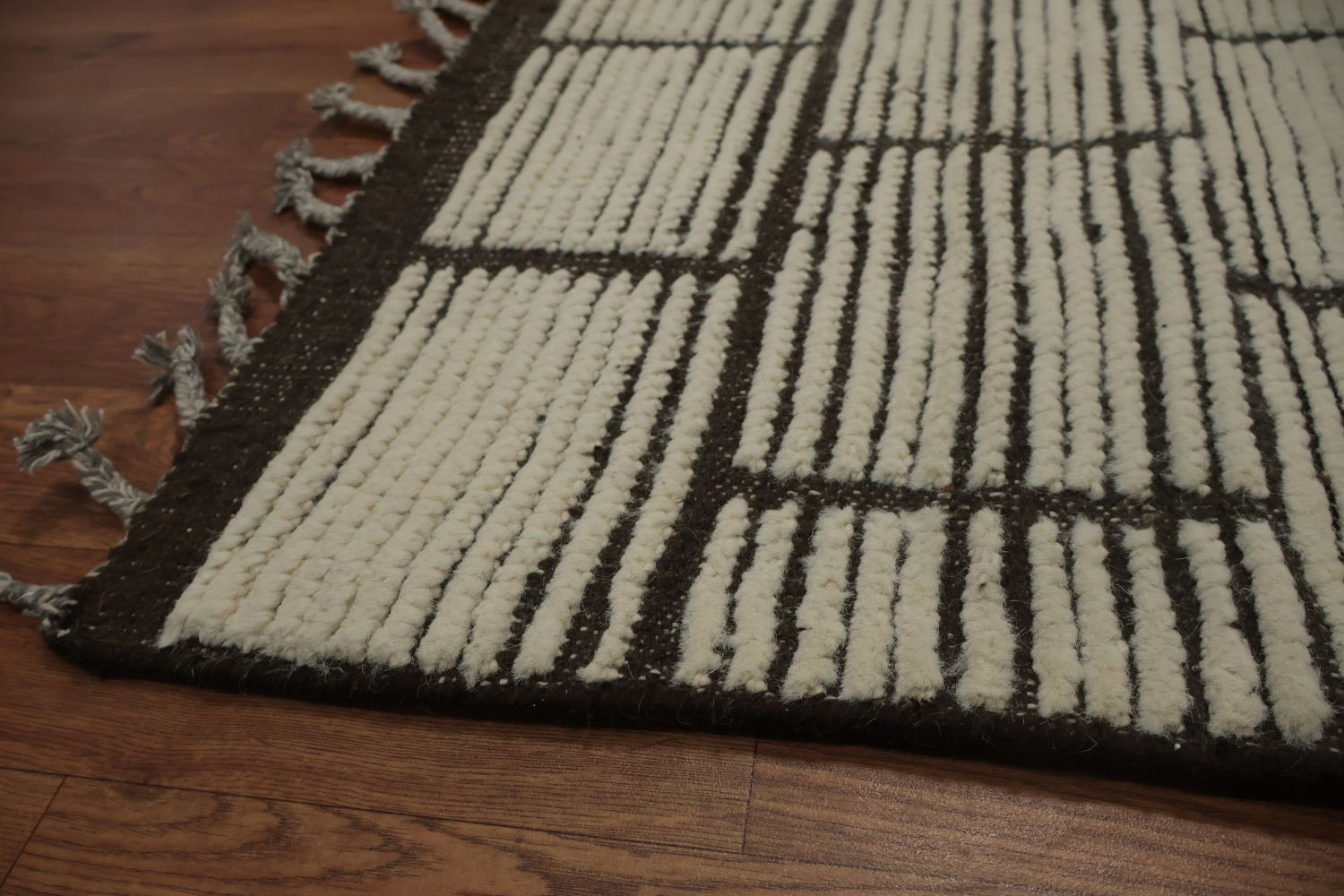 Modern Geometric Moroccan Oriental Large Rug 10x15