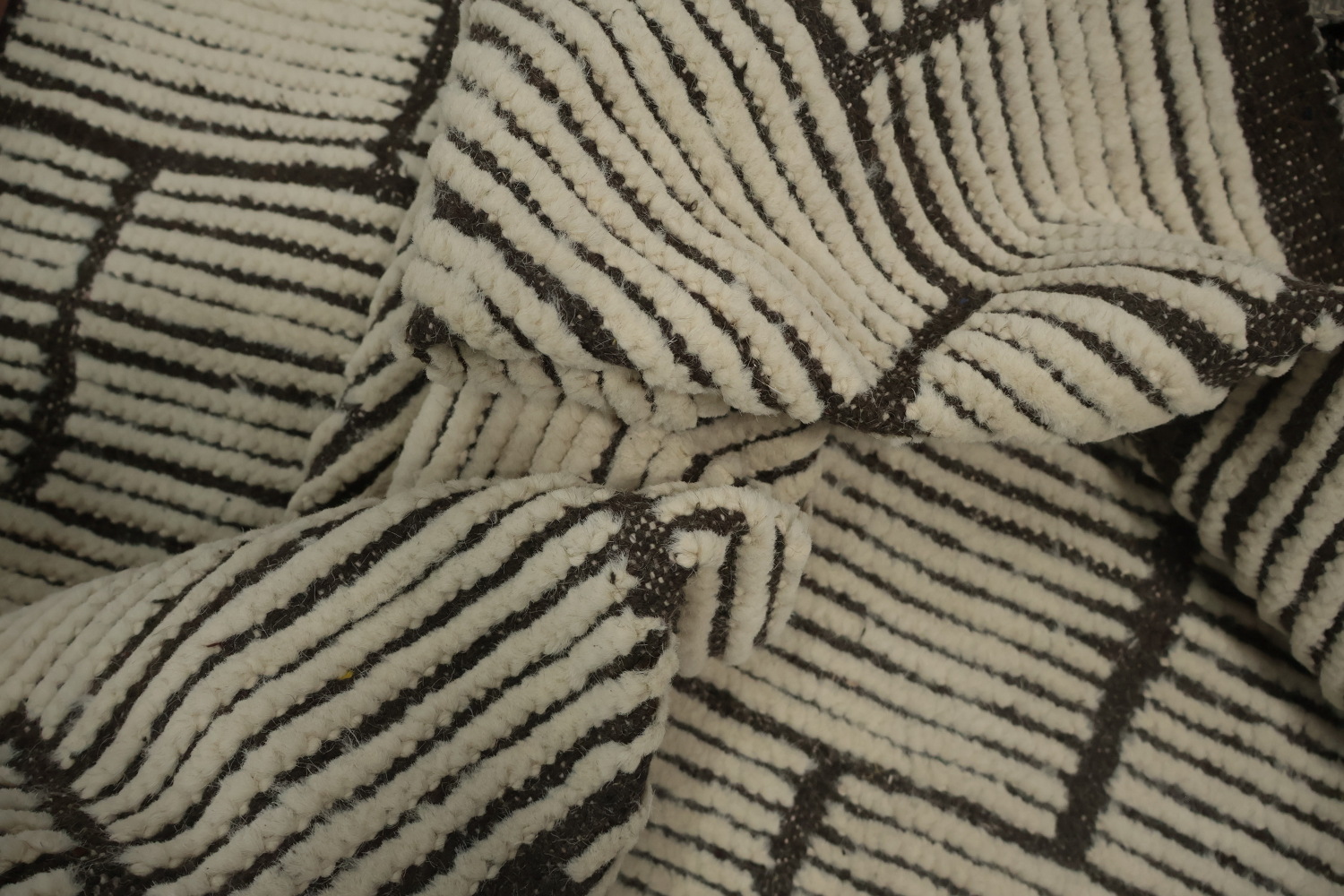 Modern Geometric Moroccan Oriental Large Rug 10x15