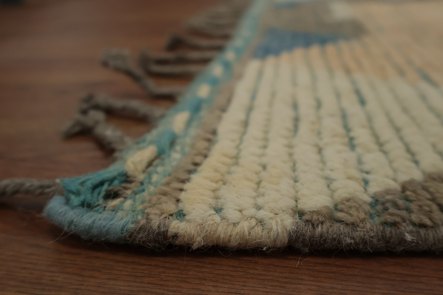 Gorgeous Handcrafted Moroccan Area Rug 7x10 with Abstract Design
