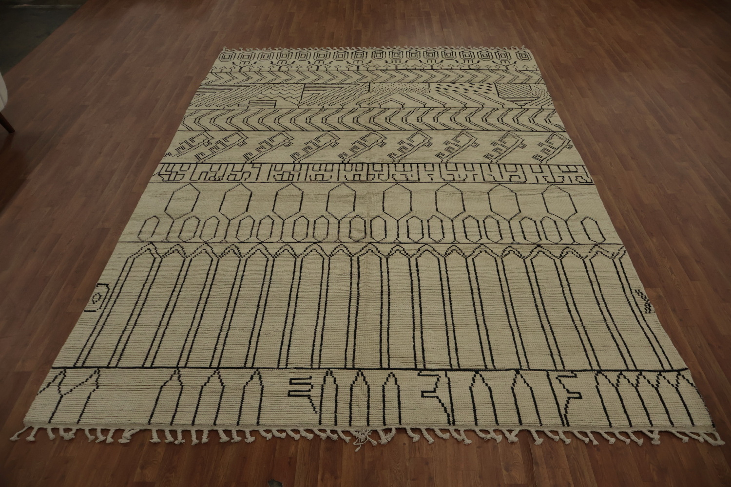 All-Over Geometric Moroccan Oriental Area Rug 9x13