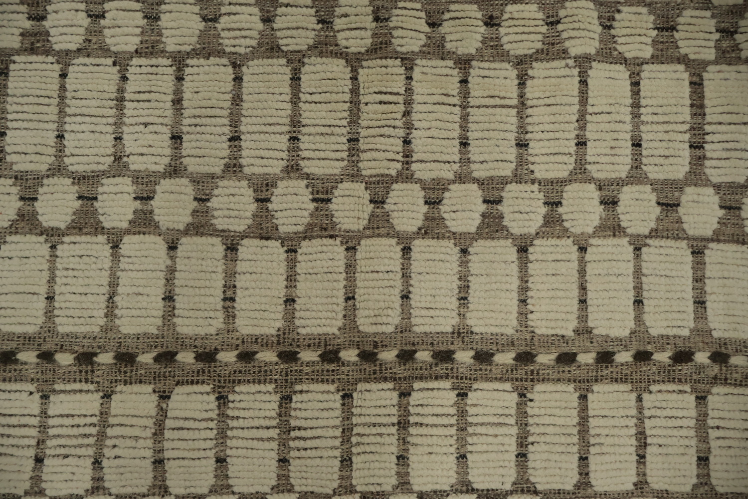 Stylish Moroccan Modern Large Rug 12x19 with Earthy Tones
