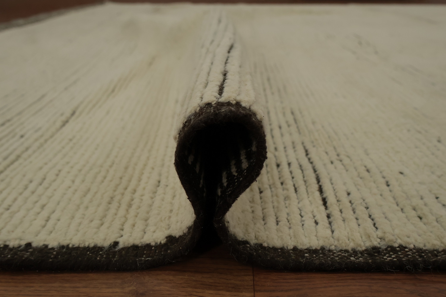 Elegant Minimalist Moroccan Large Rug 12x19 with Subtle Earthy Tones