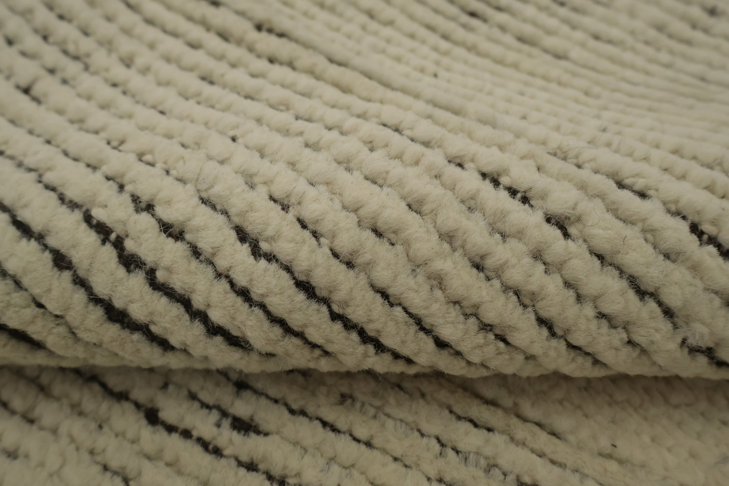 Elegant Minimalist Moroccan Large Rug 12x19 with Subtle Earthy Tones
