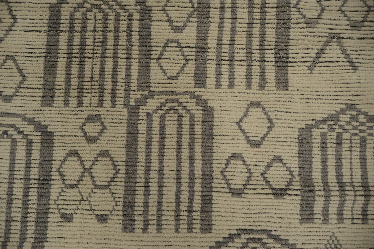 Modern Geometric Moroccan Oriental Large Rug 10x16