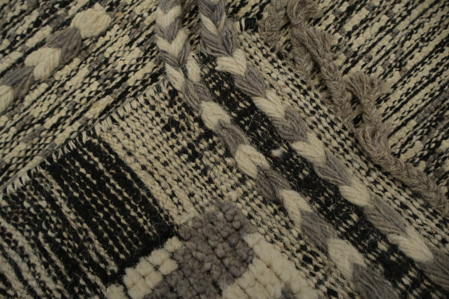 Modern Geometric Moroccan Oriental Large Rug 10x16