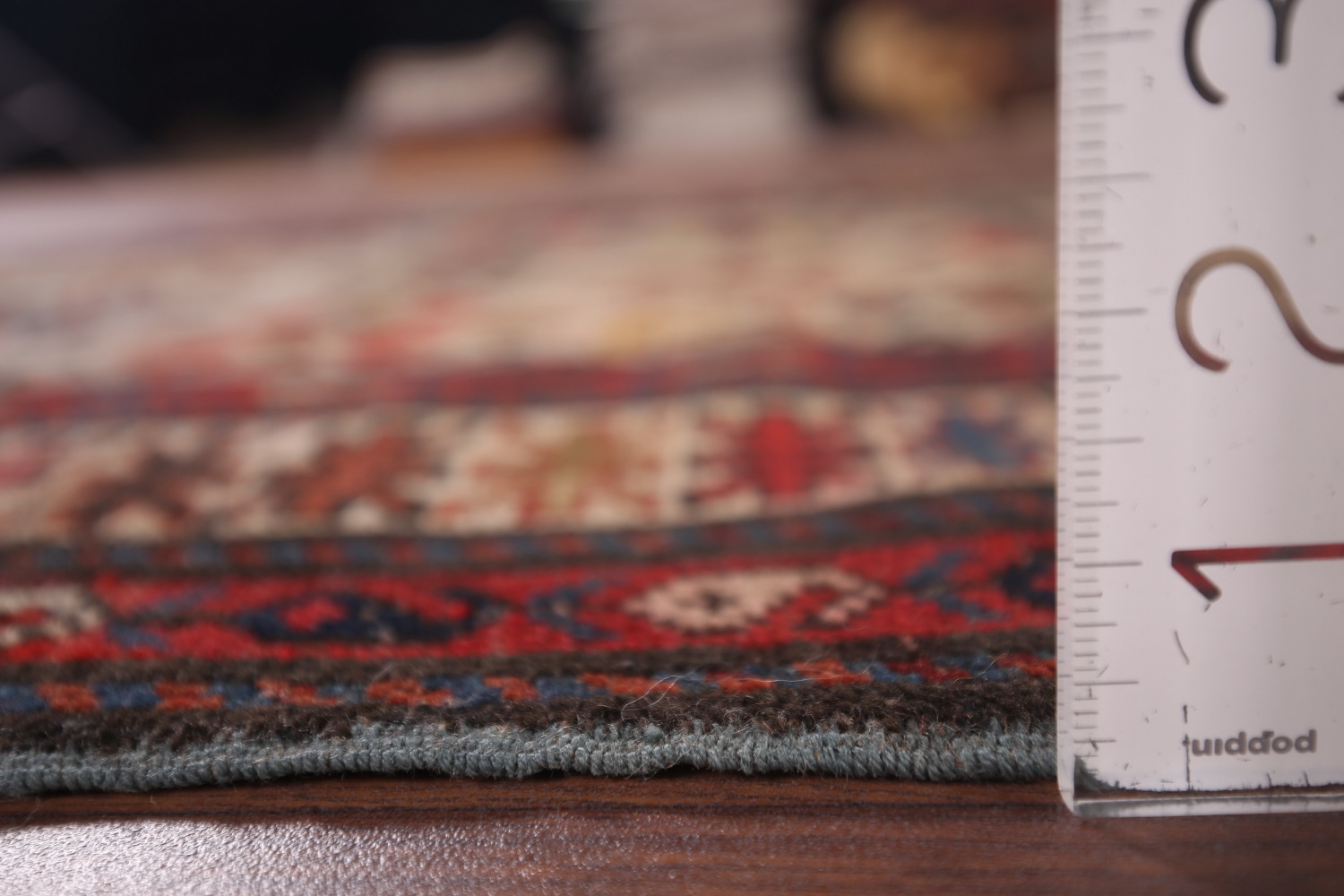 Pre-1900 Antique Kazak Vegetable Dye Rug 3x5