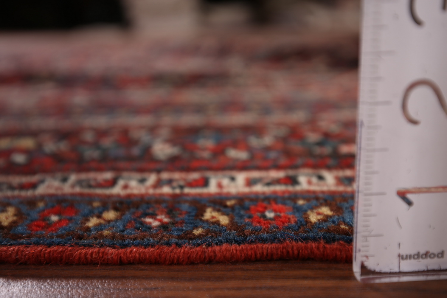Pre-1900 Antique Wool Qashqai Persian Rug 5x6