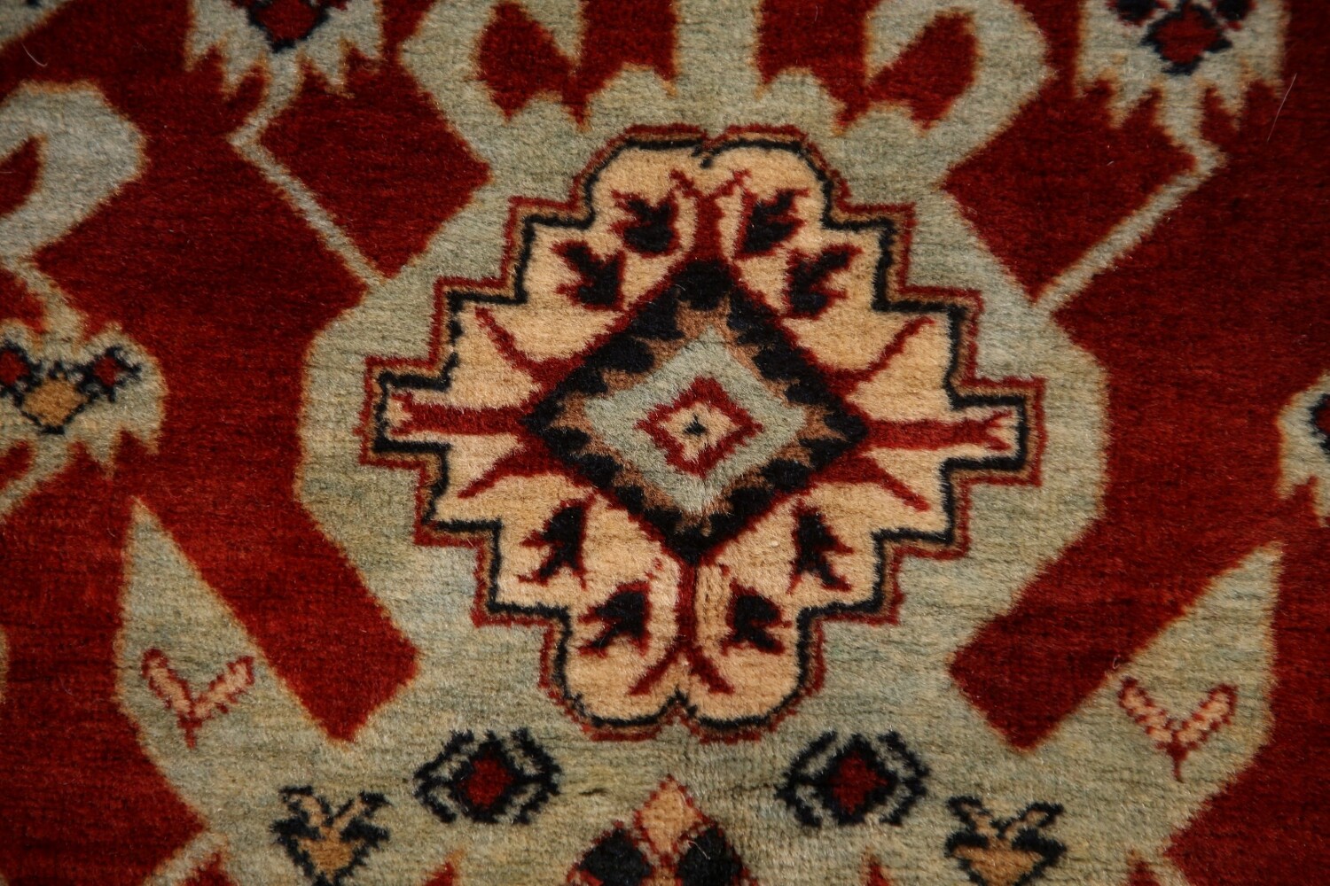 Antique Vegetable Dye Shirvan Oriental Accent Rug 3x5