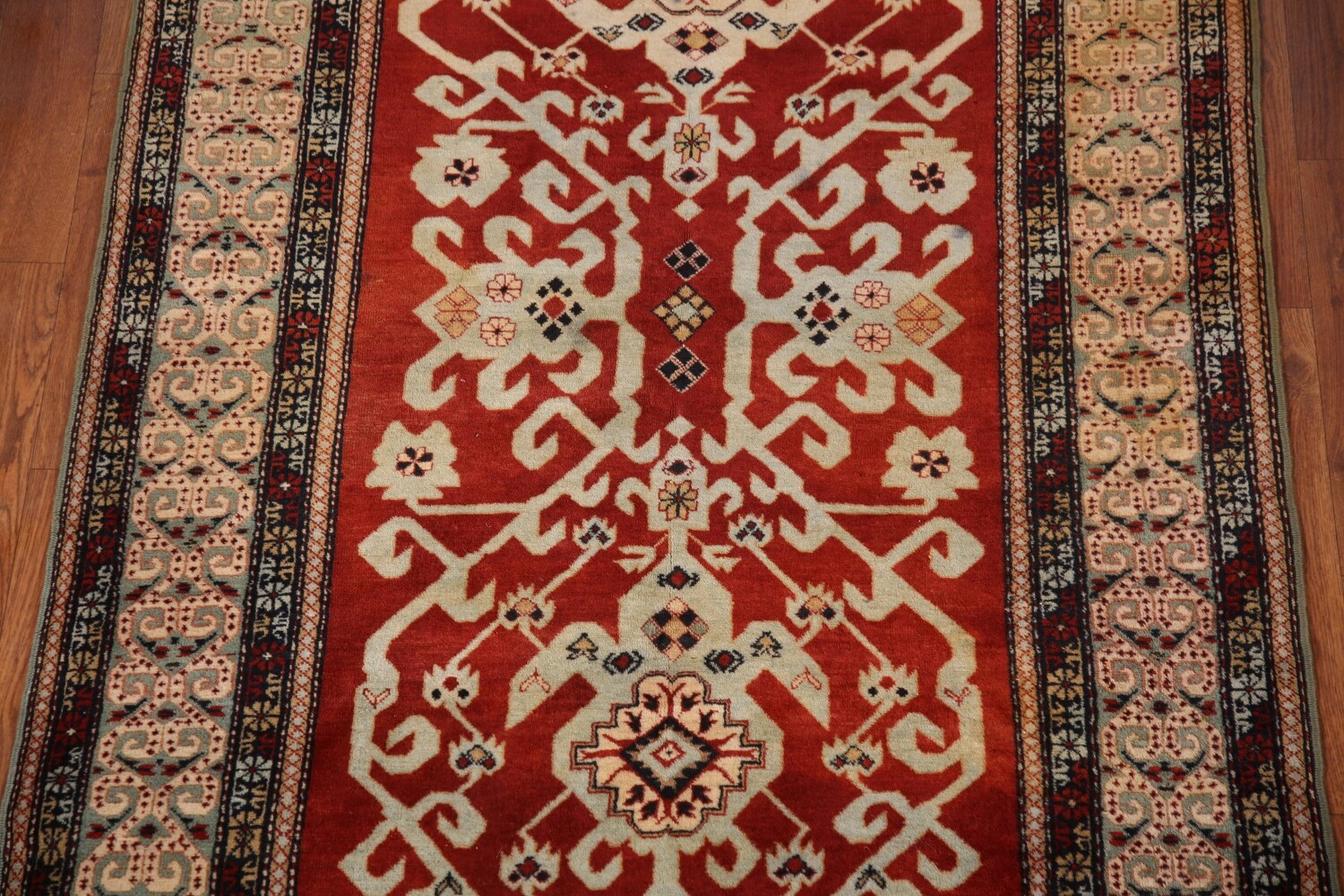 Antique Vegetable Dye Shirvan Oriental Accent Rug 3x5