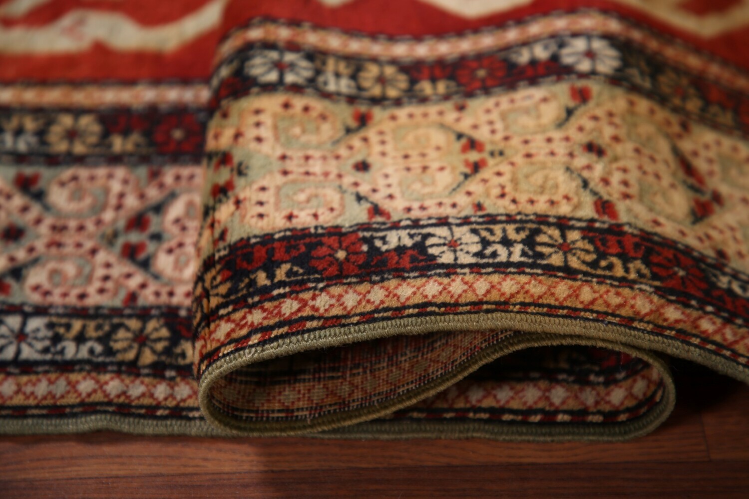 Antique Vegetable Dye Shirvan Oriental Accent Rug 3x5