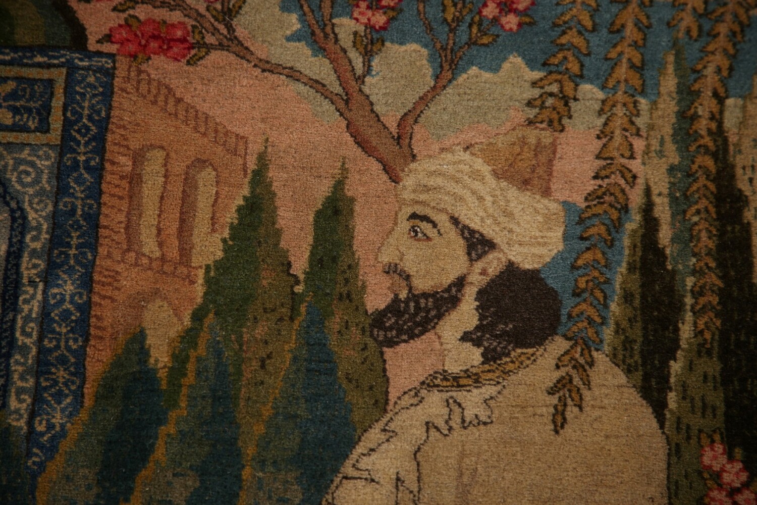 Pre-1900 Masterpiece Vegetable Dye Tabriz Persian Rug 5x6