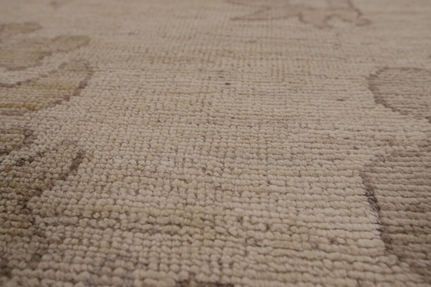 Vegetable Dye Oushak Turkish Area Rug 9x13