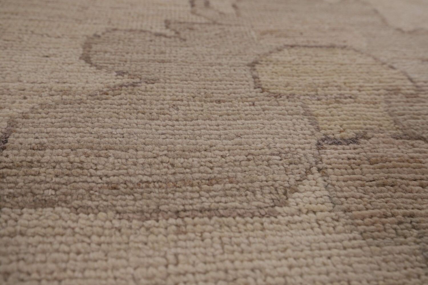 Vegetable Dye Oushak Turkish Area Rug 9x13